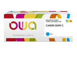 Toner remanufacturé OWA - haute capacité - pour CANON 069H