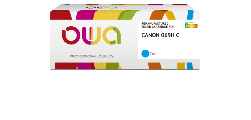 Toner remanufacturé OWA - haute capacité - pour CANON 069HC