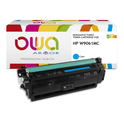 Toner remanufacturé OWA - standard - pour HP W9061MC