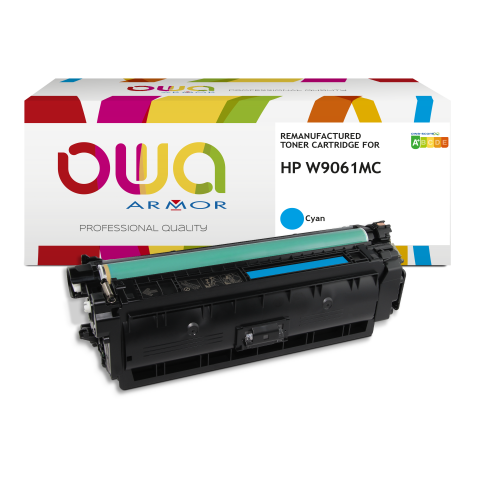 Toner remanufacturé OWA - standard - pour HP W9061MC