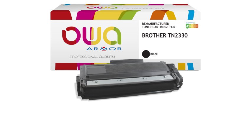 OWA wiederaufbereitete Toner - Standard - Schwarz - für BROTHER TN-2330