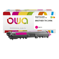 Toner remanufacturé OWA - haute capacité - pour BROTHER TN-249C
