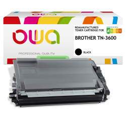 NL_Toner remanufacturé OWA - standard - Black - pour BROTHER TN-3600