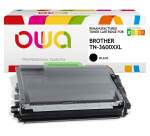 Toner remanufacturé OWA - haute capacité - Noir - pour BROTHER TN-3600XXL
