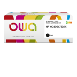 Toner remanufacturé OWA - haute capacité - Noir - pour HP W2200X