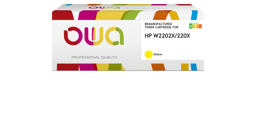Toner remanufacturé OWA - haute capacité - pour HP W2201X