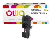 Toner remanufacturé OWA - standard - pour KYOCERA TK-5430 C