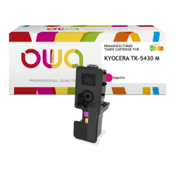 Toner remanufacturé OWA - standard - pour KYOCERA TK-5430 C