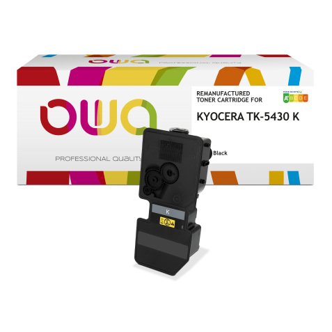 Toner remanufacturé OWA - standard - Noir - pour KYOCERA TK-5430 K