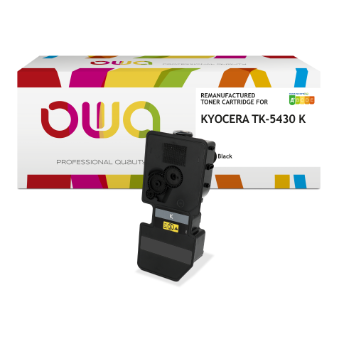 Toner remanufacturé OWA - standard - Noir - pour KYOCERA TK-5430 K