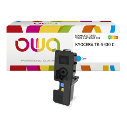 Toner remanufacturé OWA - standard - pour KYOCERA TK-5430 C