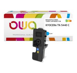 Toner remanufacturé OWA - haute capacité - pour KYOCERA TK-5440 C