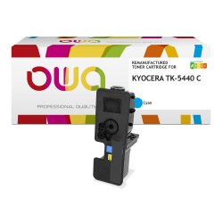 Toner remanufacturé OWA - haute capacité - pour KYOCERA TK-5440 C
