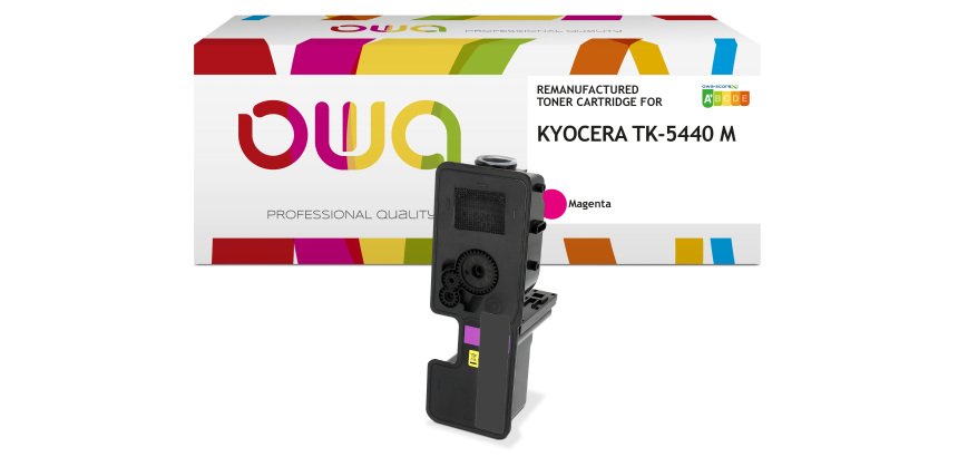 Toner gereviseerd OWA - hoge capaciteit - voor KYOCERA TK-5440