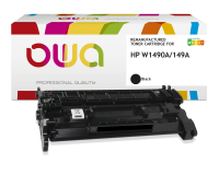 Toner remanufacturé OWA - standard - Noir - pour HP W1490A