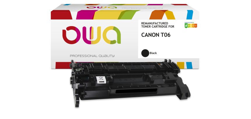 Toner remanufacturé OWA - standard - Noir - pour CANON T06