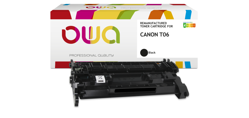 Toner remanufacturé OWA - standard - Noir - pour CANON T06