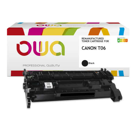 Toner remanufacturé OWA - standard - Noir - pour CANON T06