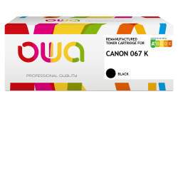 OWA Remanufactured Toner - Standard - Black - for CANON 067K