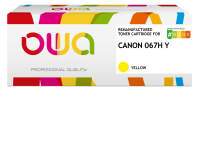 OWA Remanufactured Toner - High Capacity - Yellow - for CANON 067HY