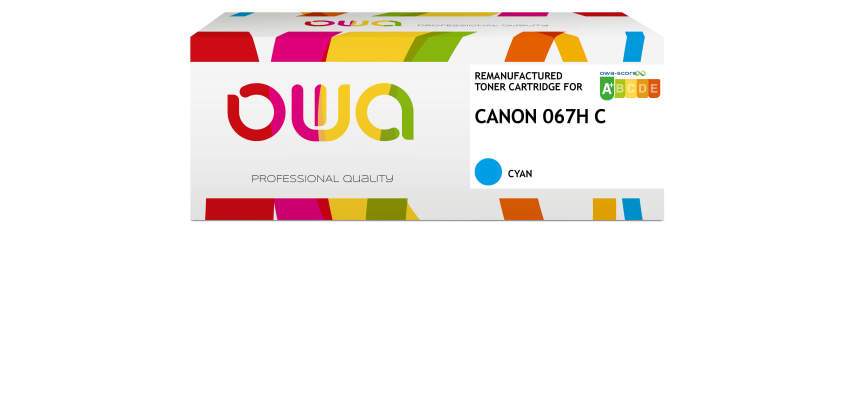 Toner remanufacturé OWA - haute capacité - pour CANON 067HC