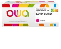 OWA Remanufactured Toner - High Capacity - Magenta - for CANON 067H