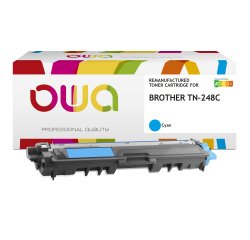 Toner remanufacturé OWA - standard - pour BROTHER TN-248C