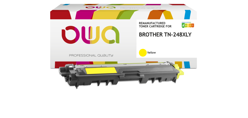 Toner gereviseerd OWA - hoge capaciteit - voor BROTHER TN-248XLC