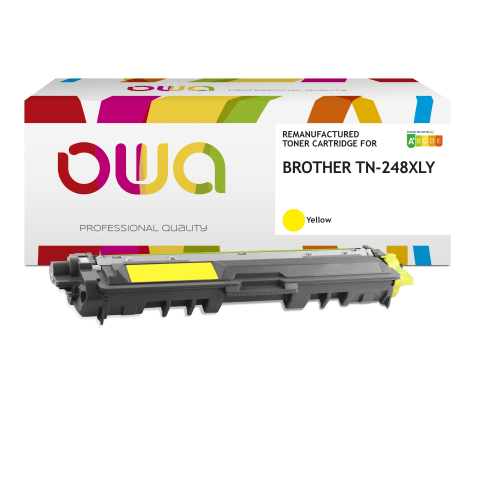 Toner gereviseerd OWA - hoge capaciteit - voor BROTHER TN-248XLC