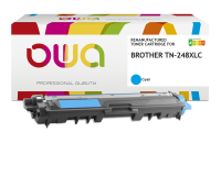 Toner remanufacturé OWA - haute capacité - pour BROTHER TN-248XLC