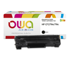 Toner remanufacturé OWA - très très haute capacité - Noir - pour HP CF279A