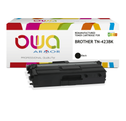 Toner Owa compatible Brother TN-423BK noir pour imprimante laser