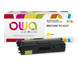 Toner OWA compatible Brother TN-423 couleurs séparées pour imprimante laser
