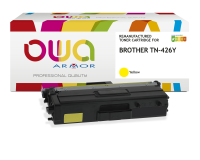 Toner remanufacturé OWA - haute capacité - Jaune - pour BROTHER TN-426Y