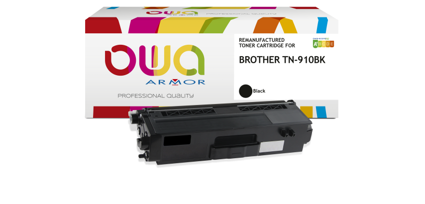 Toner remanufacturé OWA - standard - Noir - pour BROTHER TN-910BK, TN-469BK