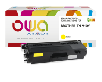 DE_Toner remanufacturé OWA - standard - Jaune - pour BROTHER TN-469Y, TN-910Y