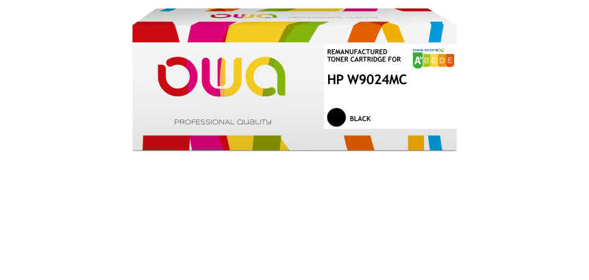 OWA Remanufactured Toner - Standard - Black - for HP W9024MC