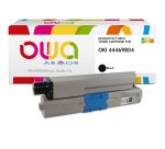 Toner remanufacturé OWA - haute capacité - Noir - pour OKI 44469804