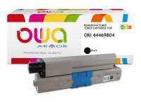 Toner remanufacturé OWA - haute capacité - Noir - pour OKI 44469804