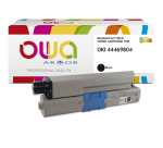 Toner remanufacturé OWA - haute capacité - Noir - pour OKI 44469804
