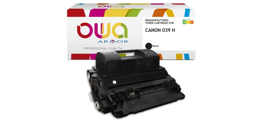 OWA Remanufactured Toner - High Capacity - Black - for CANON 039 H