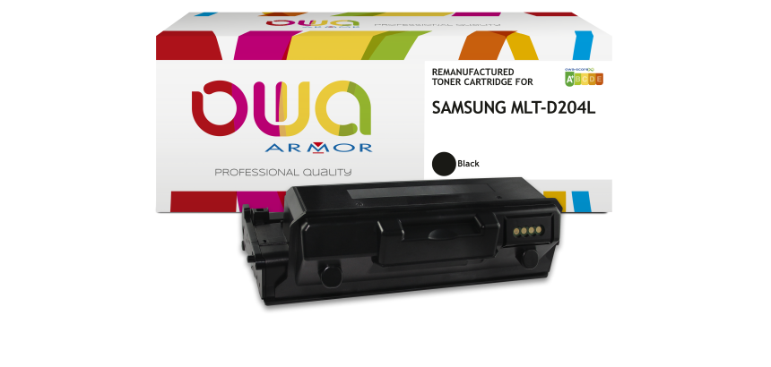 Toner remanufacturé OWA - standard - Noir - pour SAMSUNG MLT-D204L/ELS