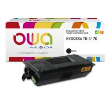 Toner remanufacturé OWA - haute capacité - Noir - pour KYOCERA TK-3170