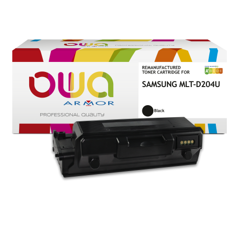 Toner remanufacturé OWA - haute capacité - Noir - pour SAMSUNG MLT-D204U/ELS