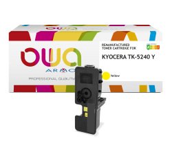 Toner remanufacturé OWA - standard - pour KYOCERA TK-5240 C