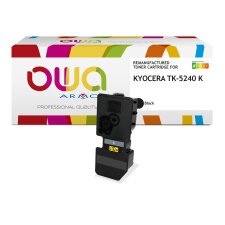 Toner remanufacturé OWA - standard - Noir - pour KYOCERA TK-5240 K