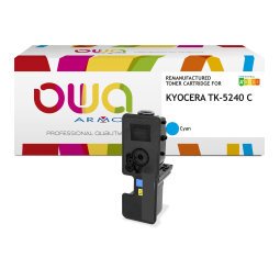 Toner remanufacturé OWA - standard - pour KYOCERA TK-5240 C