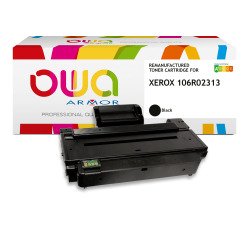 Toner remanufacturé OWA - haute capacité - Noir - pour XEROX 106R02313