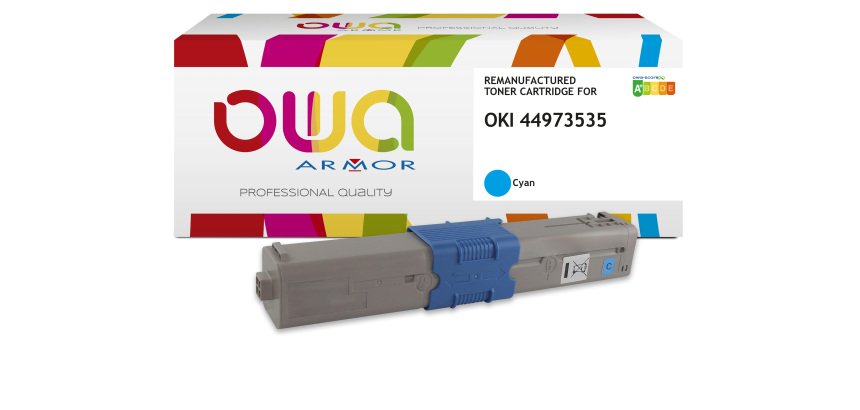 Toner remanufacturé OWA - standard - pour OKI 44973535