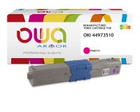 Toner remanufacturé OWA - standard - pour OKI 44973509